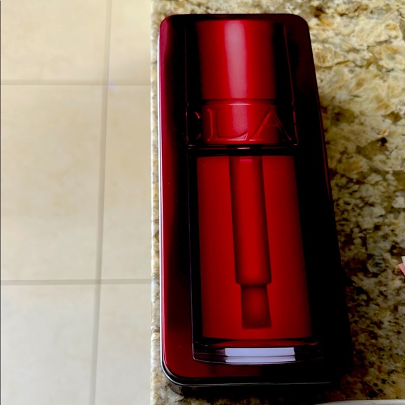 Clarins Handbags - Clarins tin box.  Great to store your make up brushes, eye pencils, anything!!
